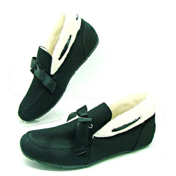Vionic Shoes - Vionic Womens Haven Shirley Slipper Faux Shearling Ankle Orthotic Arch Support 6